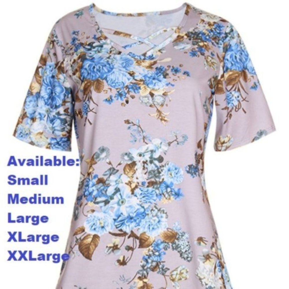 Cute light magentaish gray top